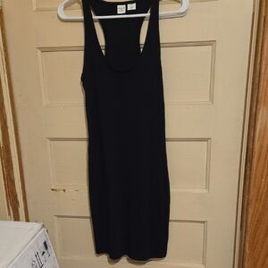 Melrose and Market Classic Black Tank Top Mini Dress Xs
